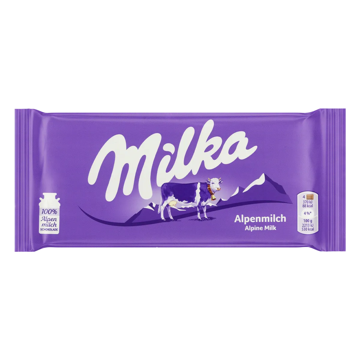 Chocolate ao Leite Milka Pacote 100g