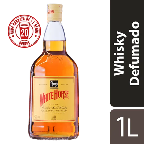 Whisky Escocês Blended White Horse 1L