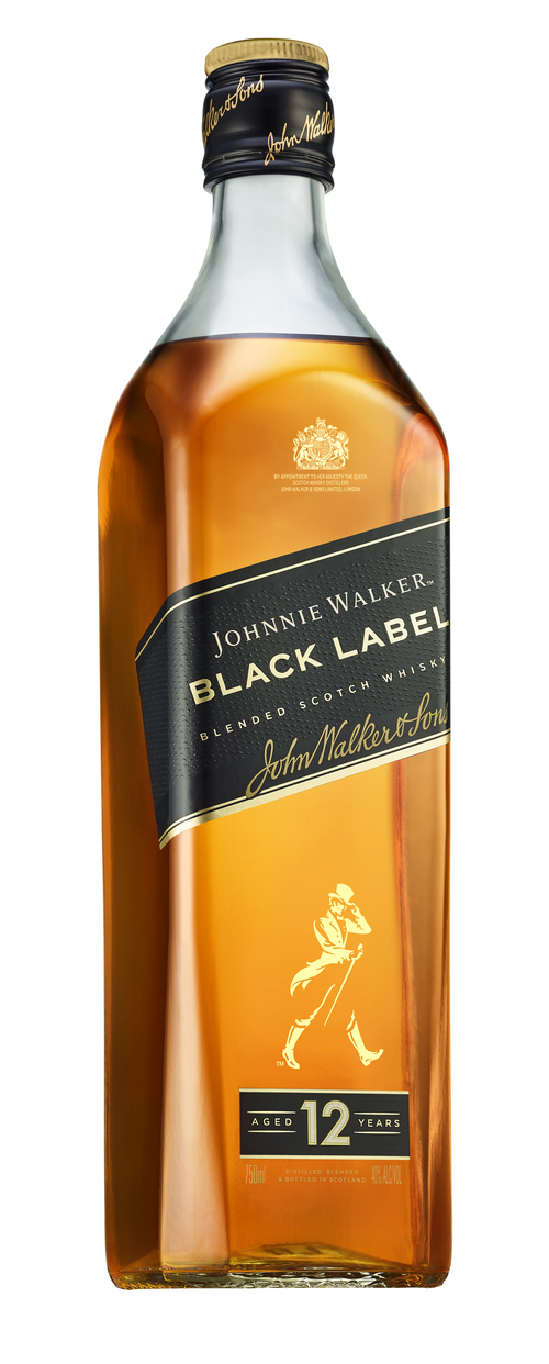 Whisky Escocês Blended Johnnie Walker Black Label Garrafa 750ml
