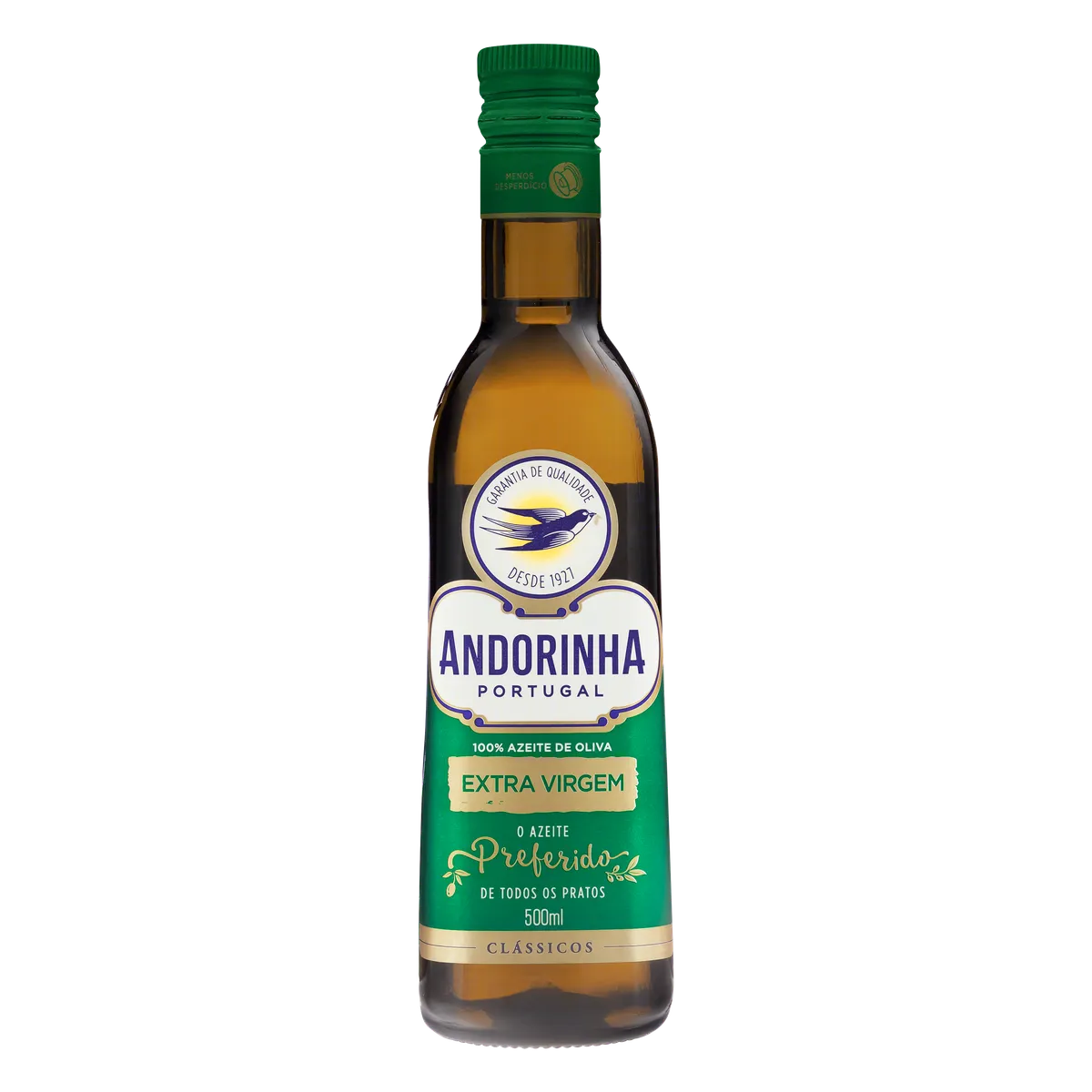 Azeite de Oliva Extra Virgem Português Andorinha Vidro 500ml