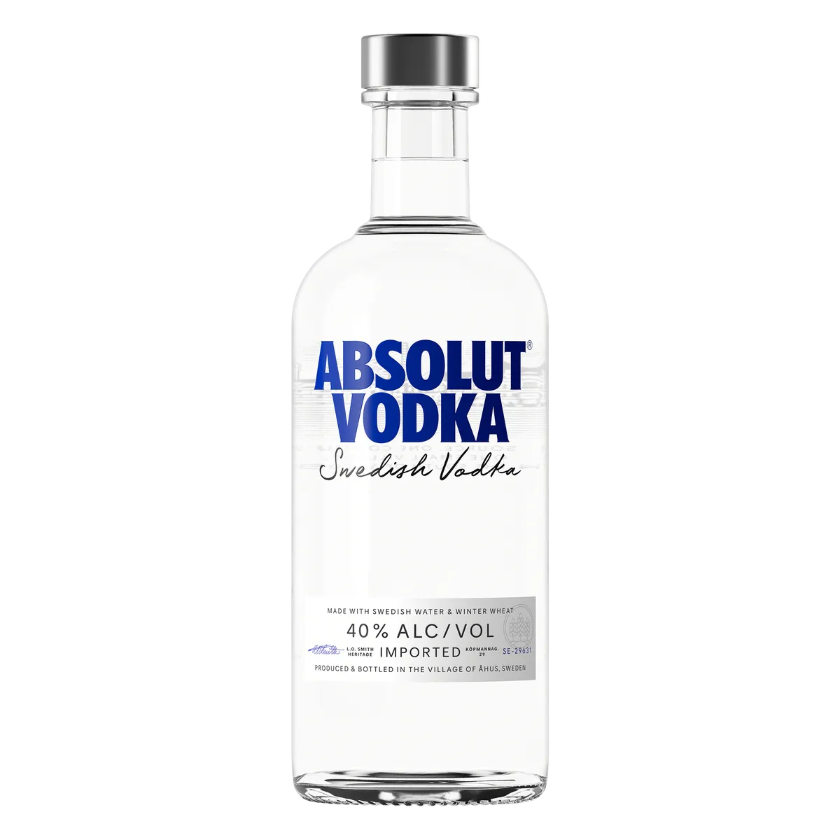 Vodka Destilada Absolut Garrafa 1l