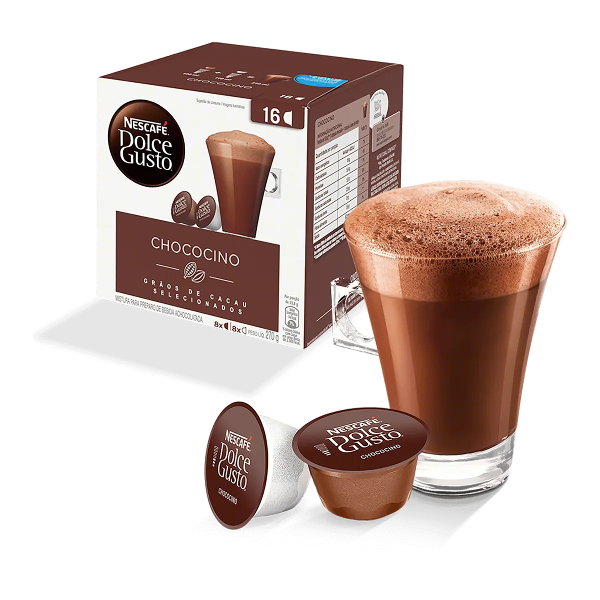 Nescafé Dolce Gusto Chococino 270g c/16 Cápsulas