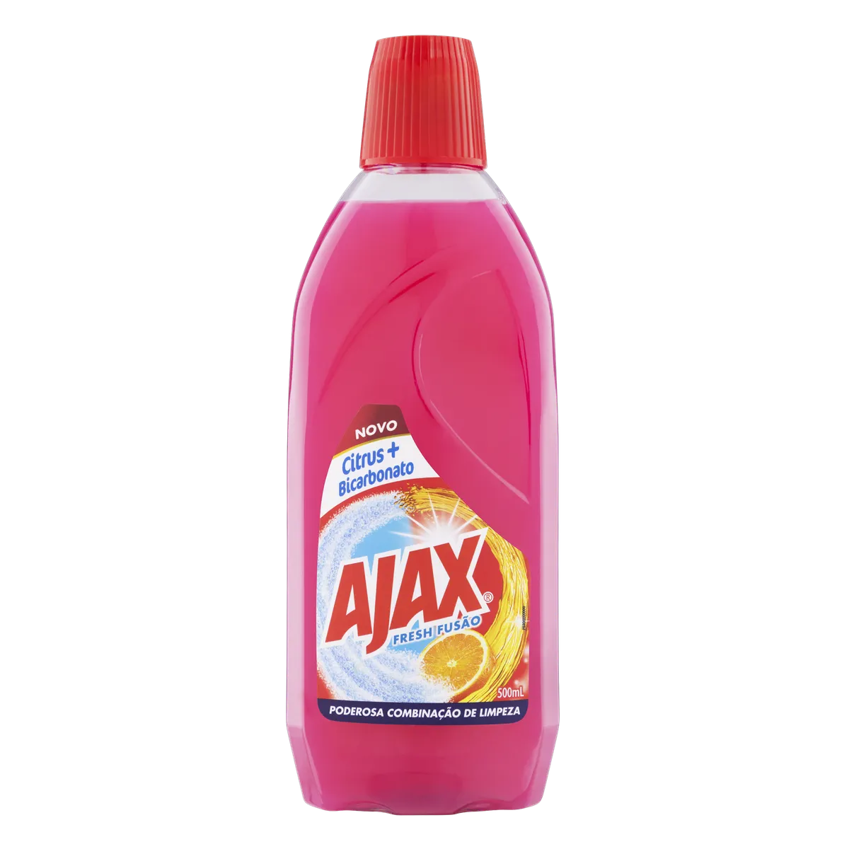 Limpador Uso Geral Citrus e Bicarbonato Ajax Fresh Fusão Frasco 500ml