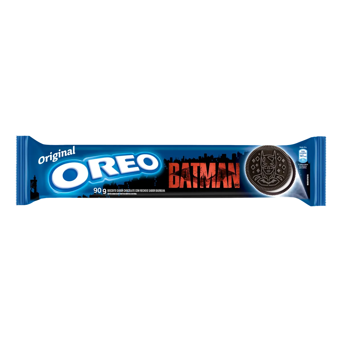 Biscoito Chocolate Recheio Baunilha Oreo 90g