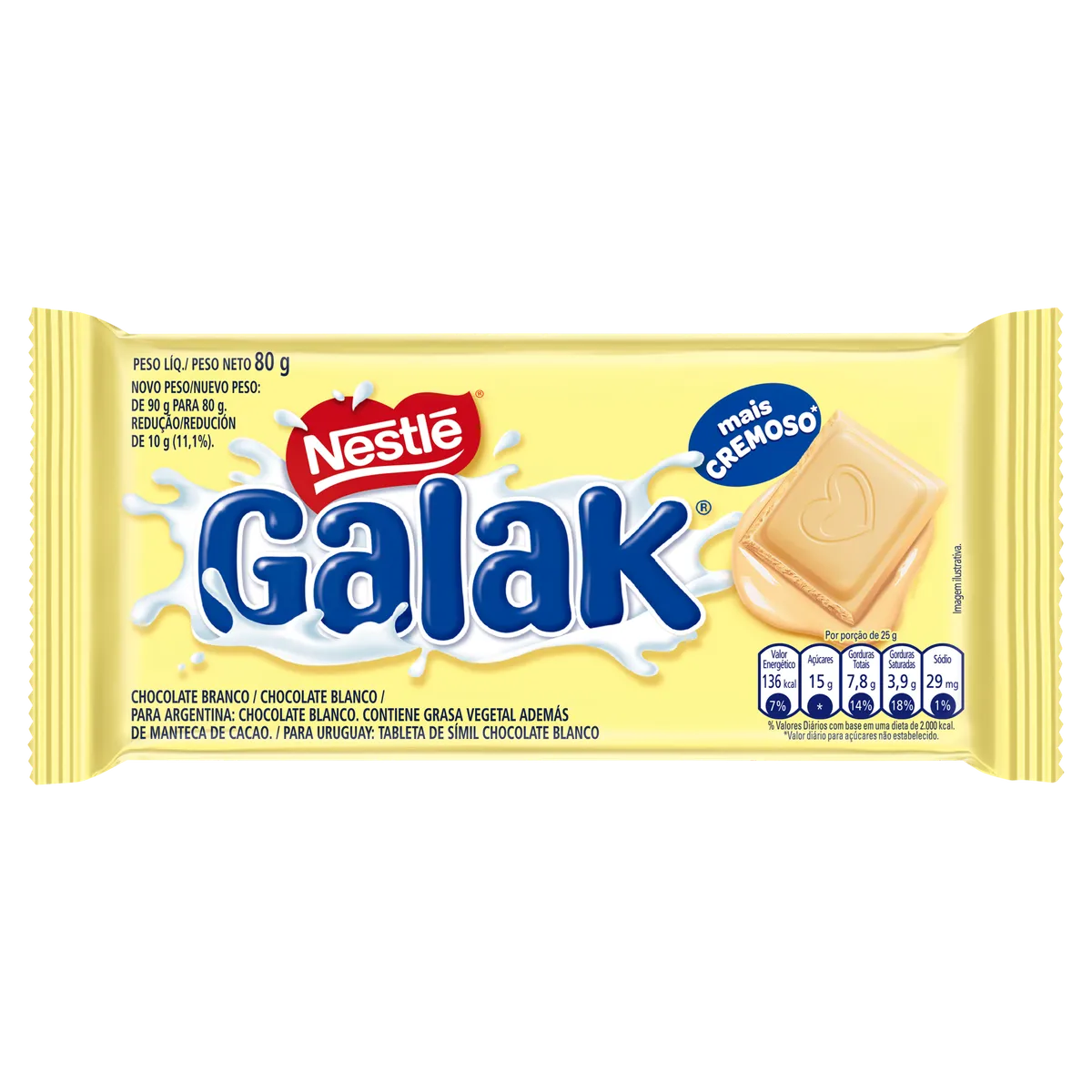 Chocolate Galak 80g
