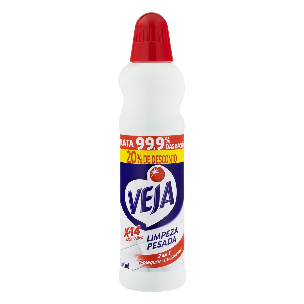 Limpador Multiuso Veja X-14 500ml Grátis 20% de Desconto