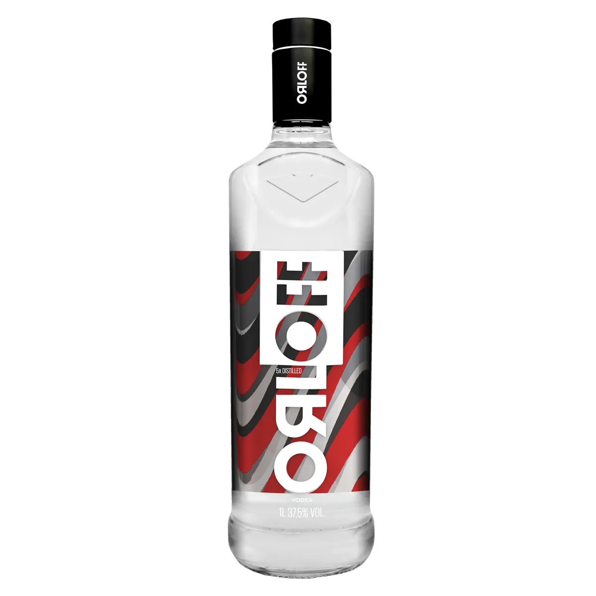 Vodka 5x Destilada Orloff Garrafa 1L