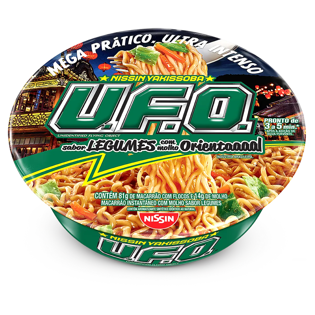Macarrao Nissin Ufo Sabor Legumes 97g