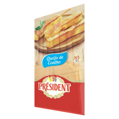 Queijo Coalho em Espeto Président Pacote 350g