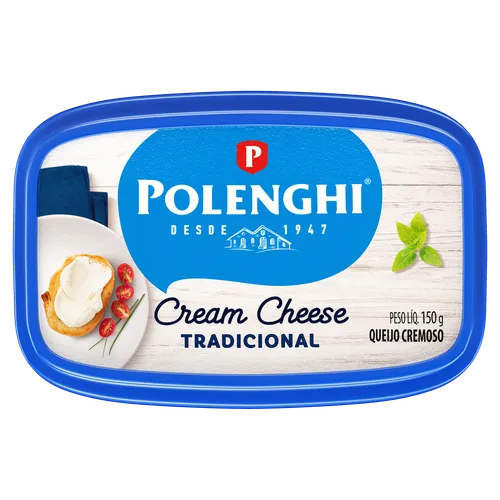 Queijo Cream Cheese Tradicional Polenghi Pote 150g