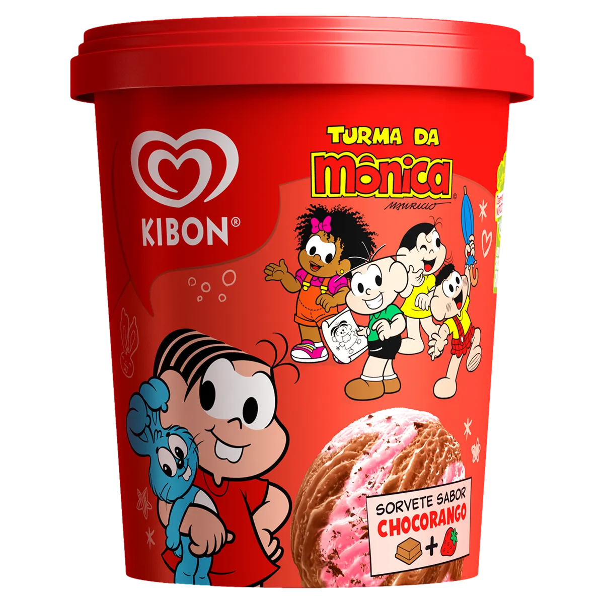 Sorvete Kibon t Monica Chocorango 800ml