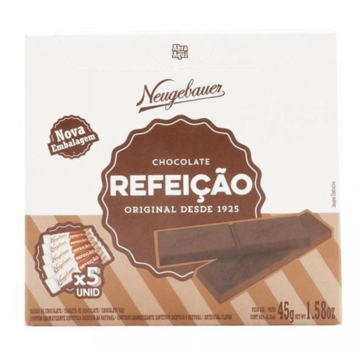 Chocolate Neugebauer Refeição 45g