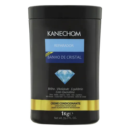 Creme Tratamento 1kg Kanechomn Banho Cristal