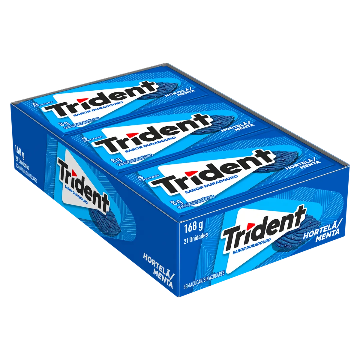 Goma de Mascar Trident Hortelã 8g
