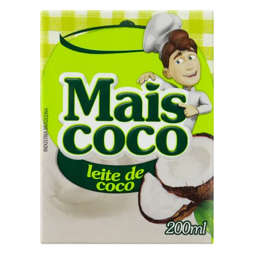 Cocoページ Leite de Coco Mais Coco 200ml
