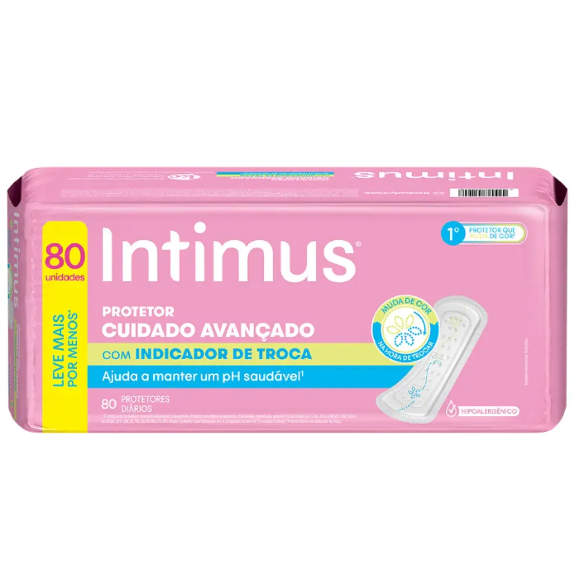 Protetor Diario Intimus Days c/ Indic Troca C/80un