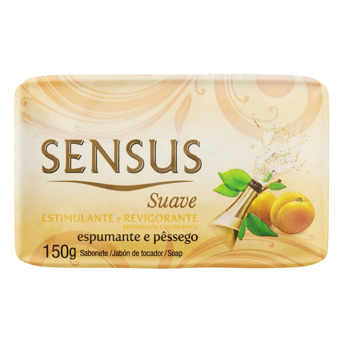 Sabonete Sensus champagne e pêssego 150g
