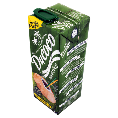 Água de Coco Esterilizada Ducoco Caixa 1L