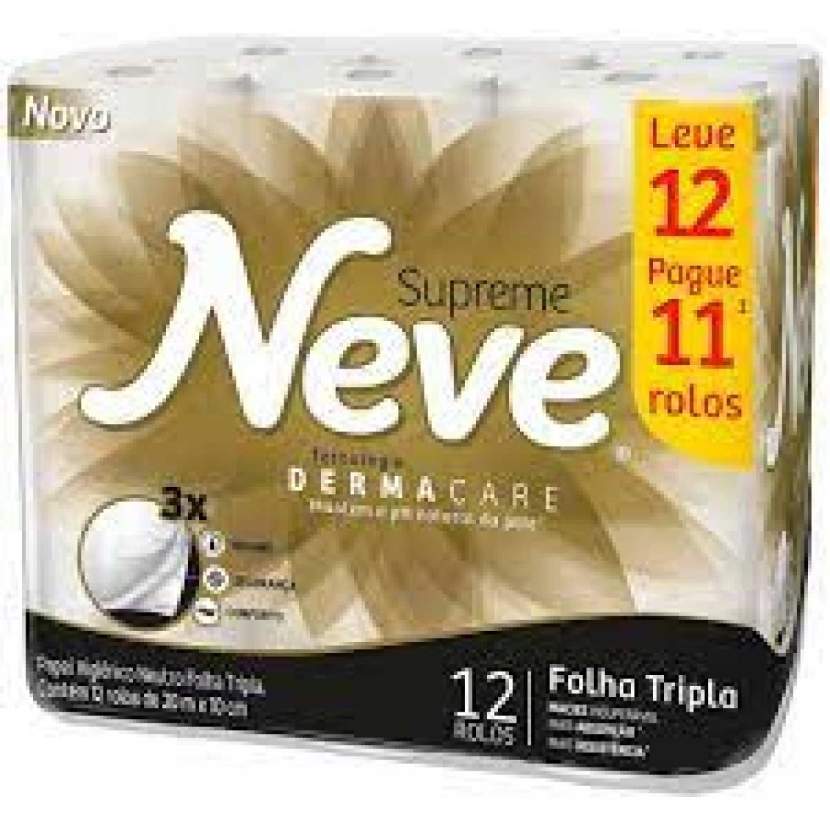 PAPEL HIG NEVE SUPREME F.TRIPLA 12X20 L1
