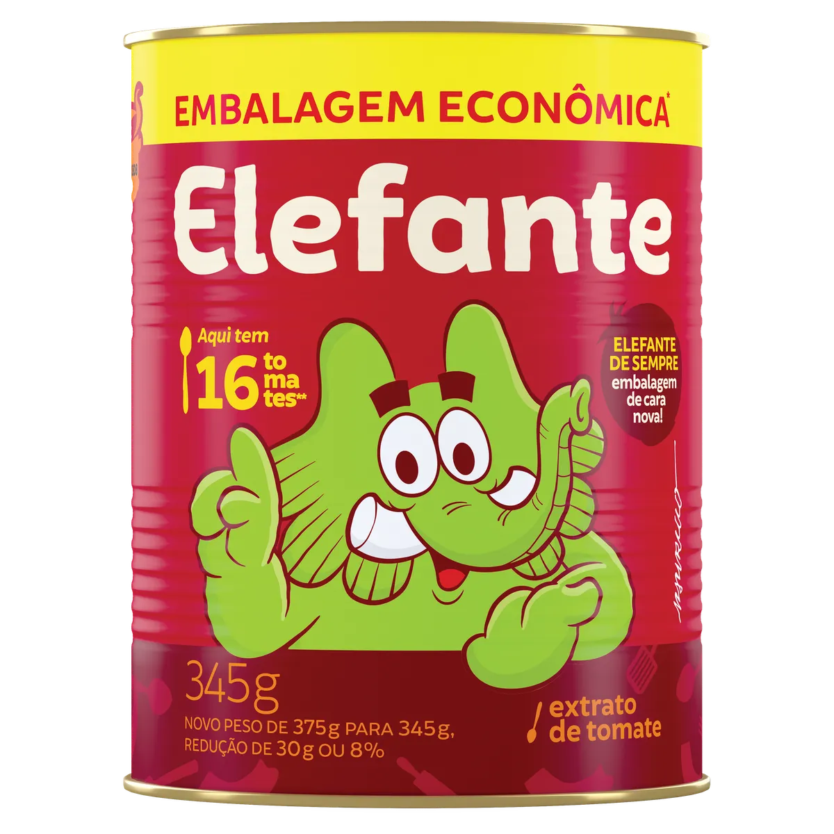 Extrato Tom.elefante lt 345g