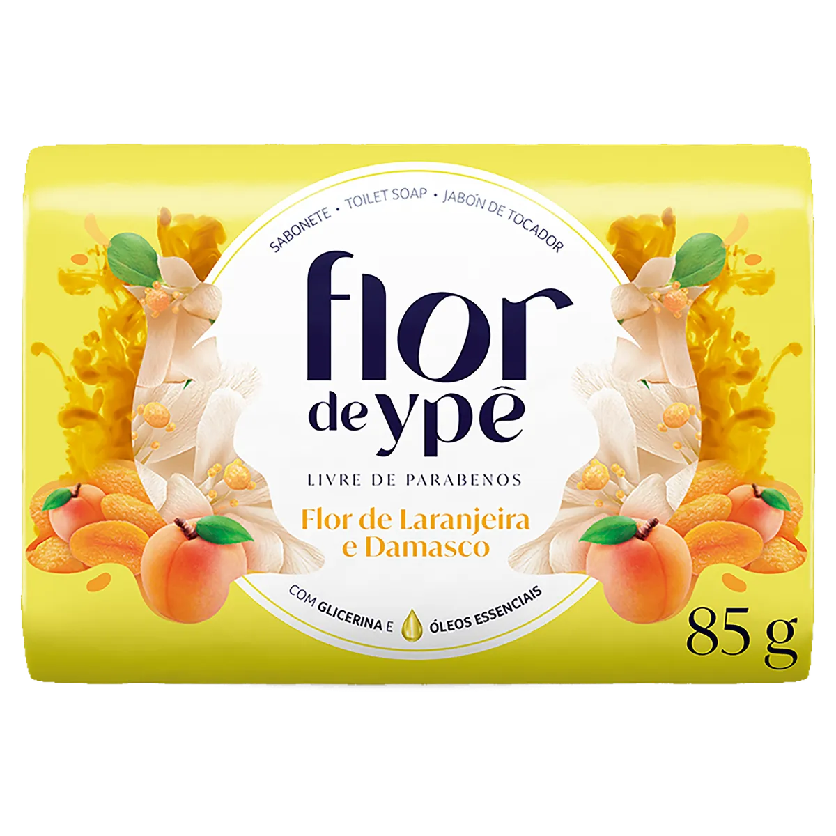 Sabonete 85gr Flor de Ype Flor Laranjeira Damasco
