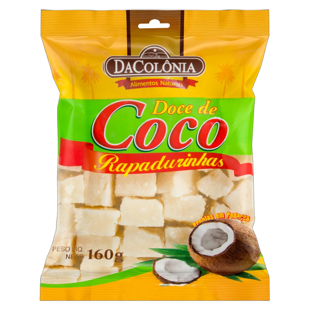 Doce de Coco Rapadurinhas DaColônia 160g