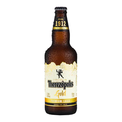 Cerveja Therezopolis Gold Lager vd 500ml
