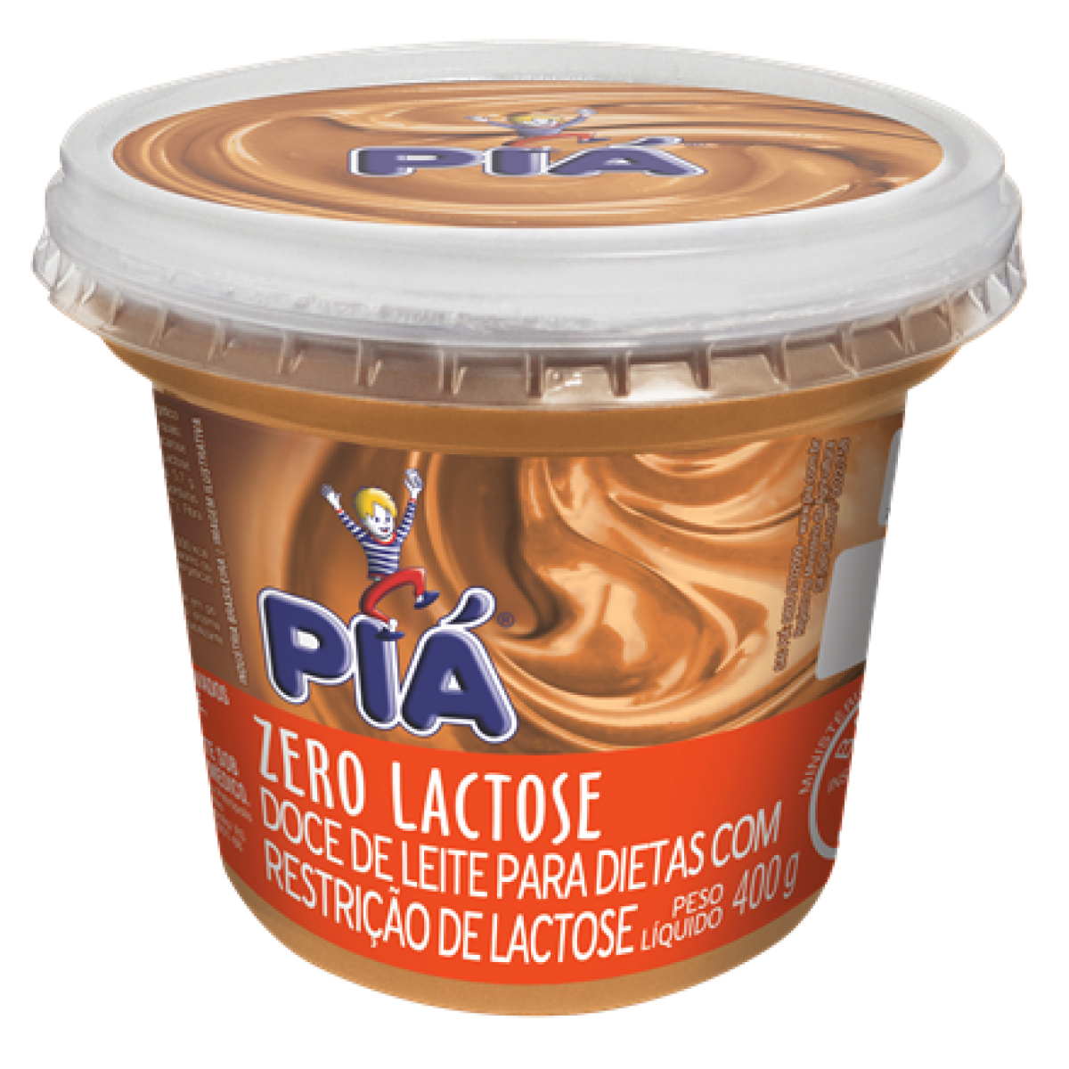 Doce de Leite Piá Zero Lactose 400g