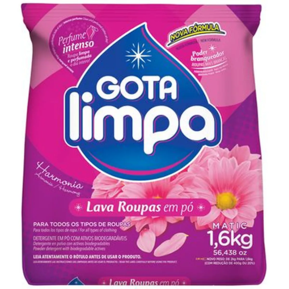 Lava Roupa po Gota Limpa Harmoni sc 1.6k