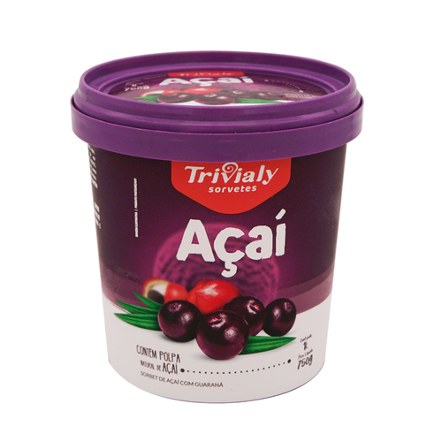 Açaí Trivialy Guaraná 1L