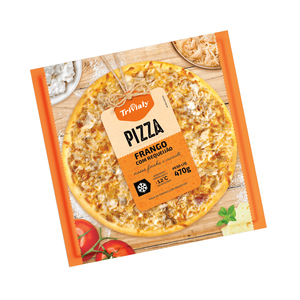 Pizza Trivialy Frango 470g