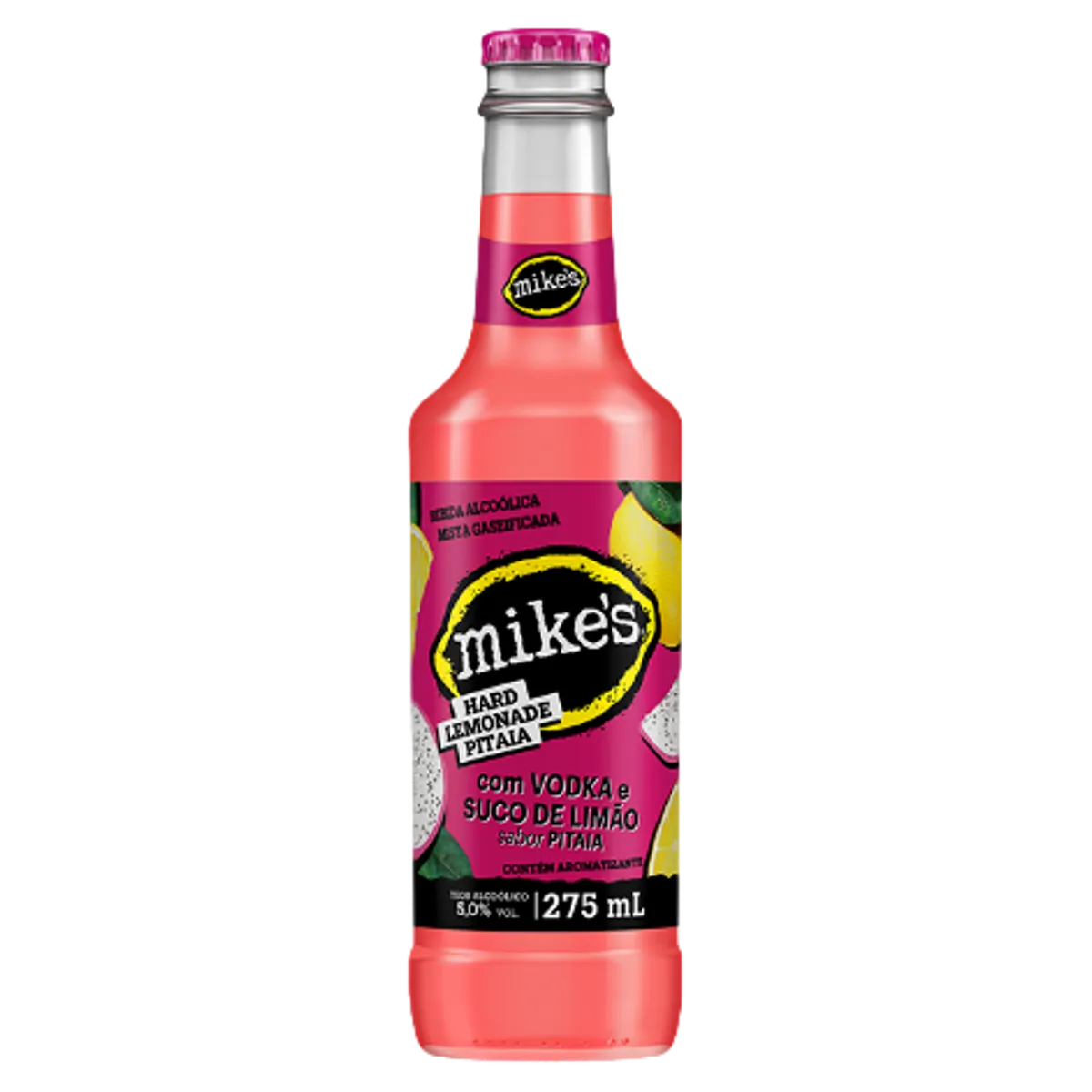 Bebida Mikes Hard Pitaya Long Neck 275ml
