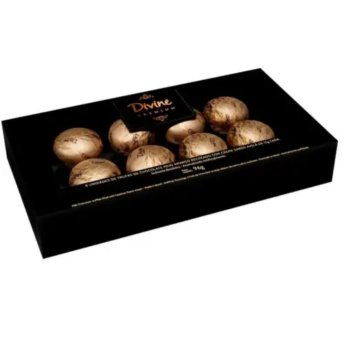 Choc Divine Beijo m Amargo Prem 96g