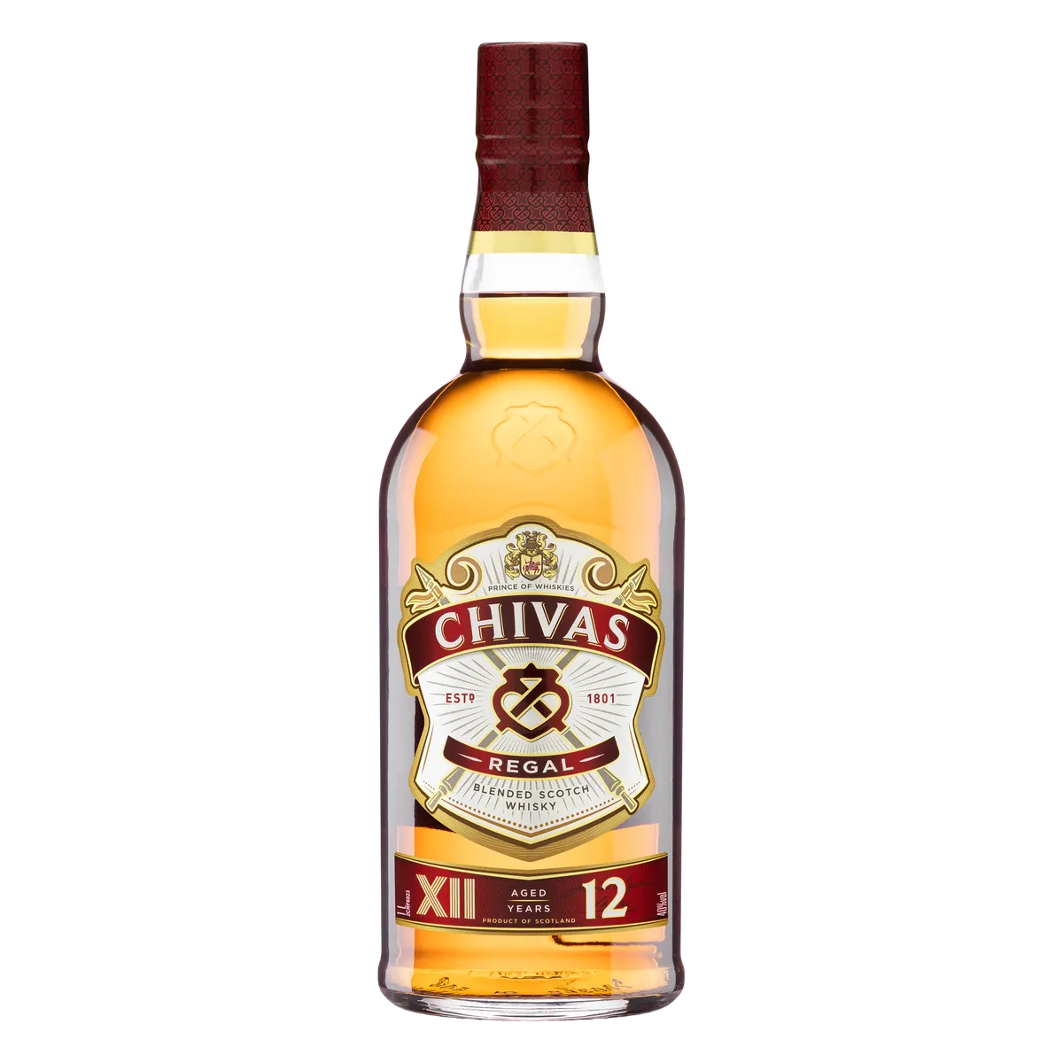 CHIVAS REGAL 12年スコッチウイスキー 1000ml＆750ml2本 Whisky Escocês Blended 12 Years Chivas Regal Garrafa 1l
