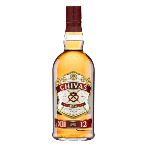 Whisky Escocês Blended 12 Years Chivas Regal Garrafa 1l