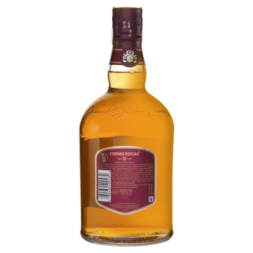 Whisky Escocês Blended 12 Years Chivas Regal Garrafa 1l